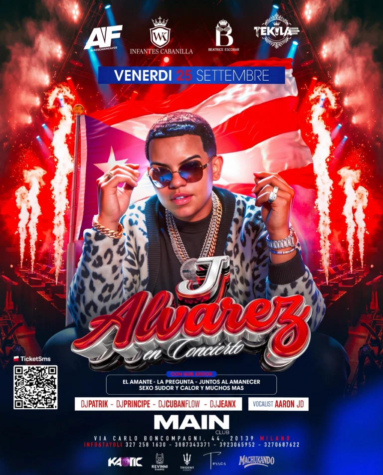 Locandina J Alvarez in Concerto