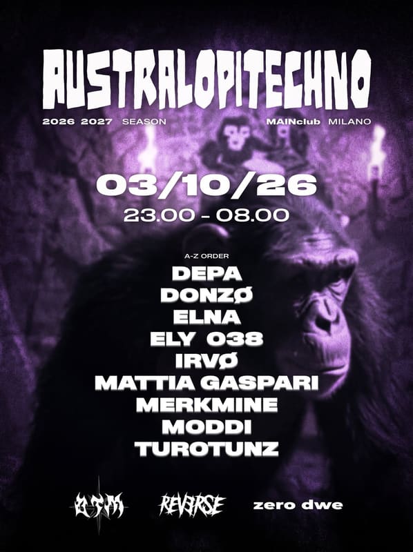 Locandina AUSTRALOPITECHNO