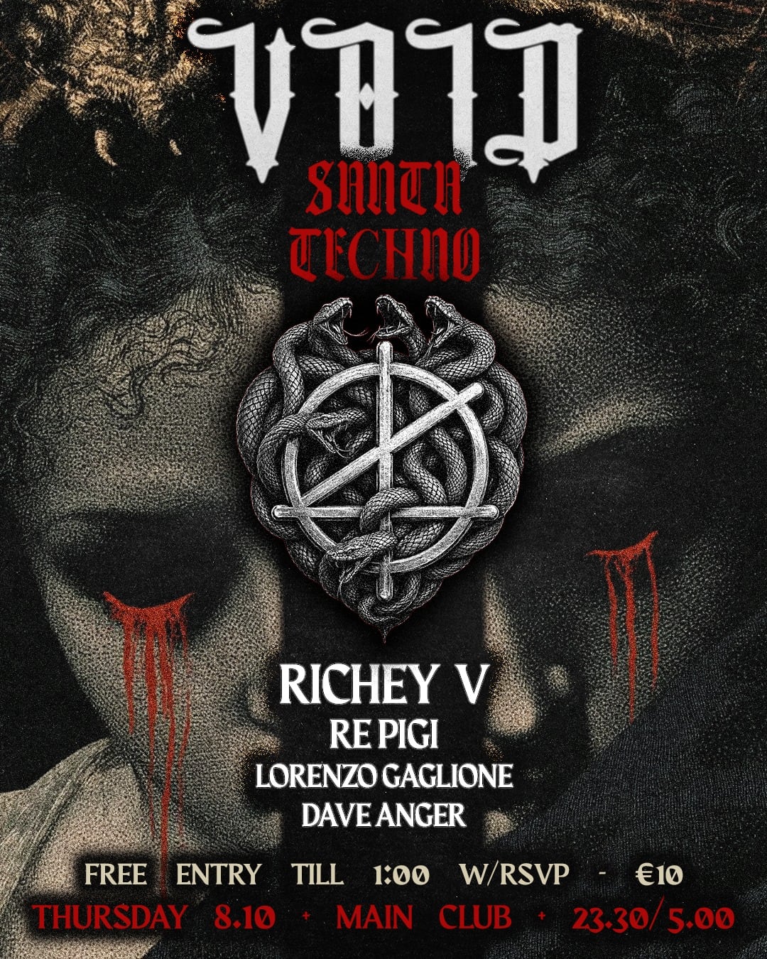 Locandina di VOID - SANTA TECHNO (FREE ENTRY)
